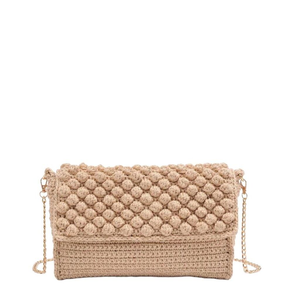 Moda Luxe Celeste Clutch, Beige